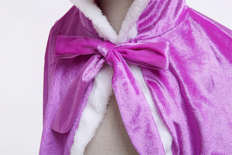 Enchanted Velvet Princess Cape Set