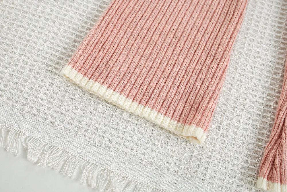 Blush Petal Strick-Set – Wo Süße auf Komfort trifft