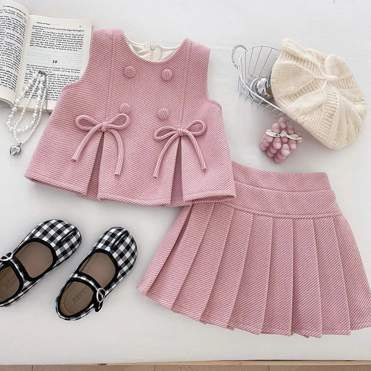 Serenity Girls Set with Bows
