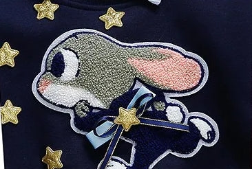 Set invernale da coniglietta per ragazze