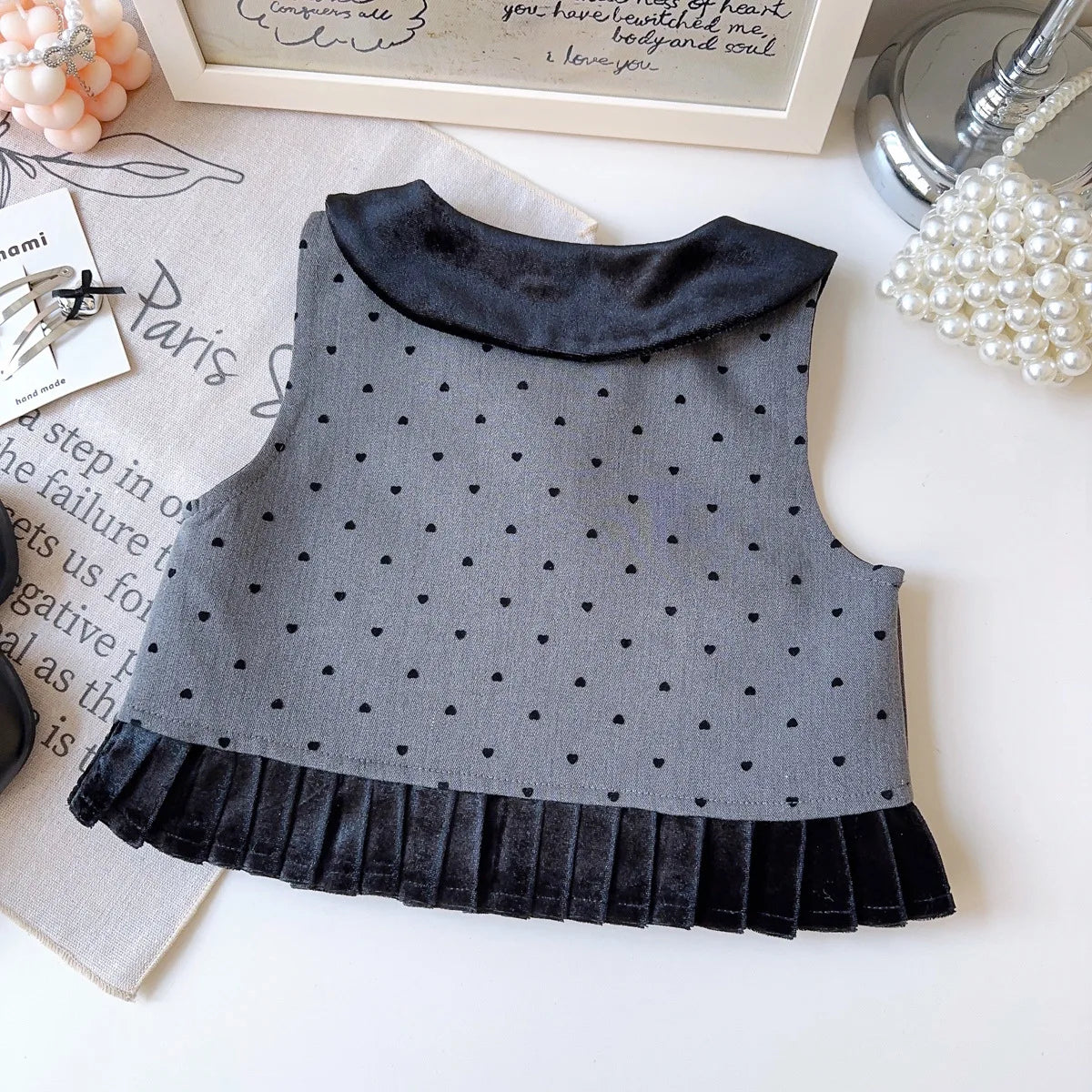 Set Elegance Grey per ragazze
