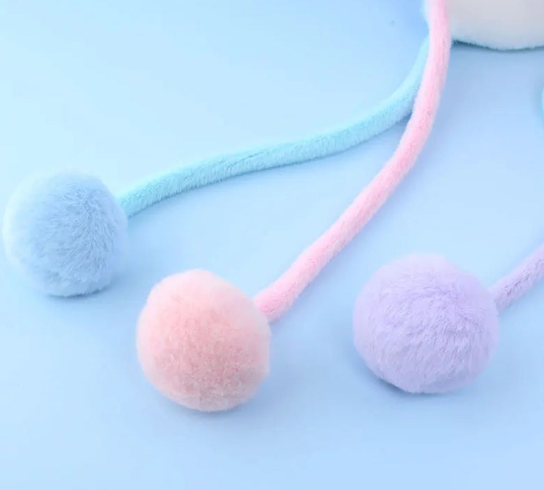 Lavender Ice Princess Plush Winter Hat for Kids