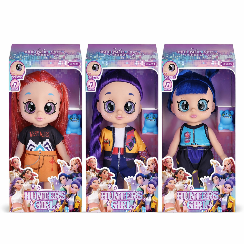 Hunter Girl Music Doll