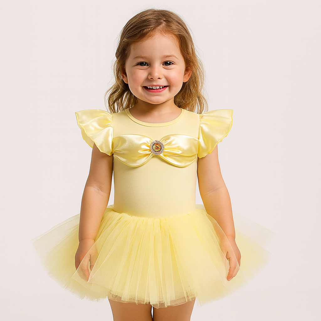 Tutu Princess – Golden Rose Dress