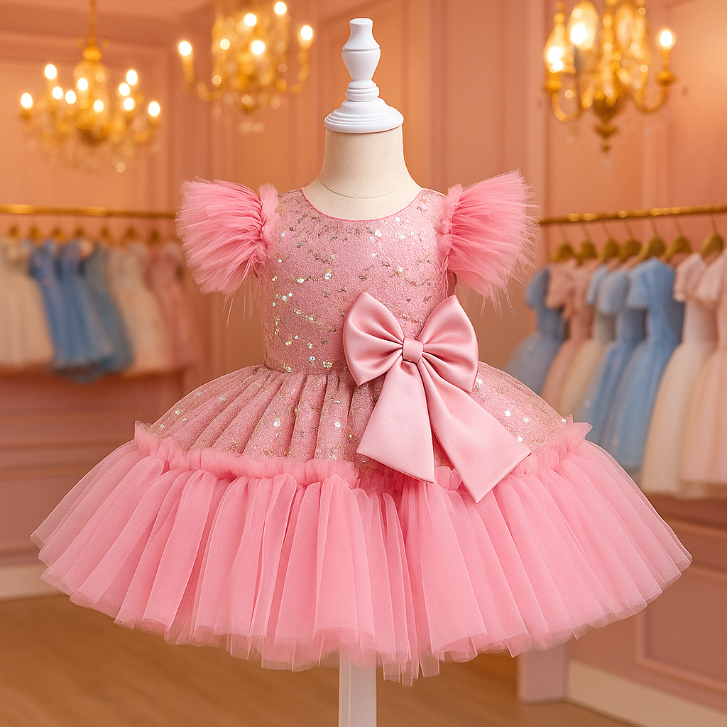 Gabriella Kids' Party Dress - Colors