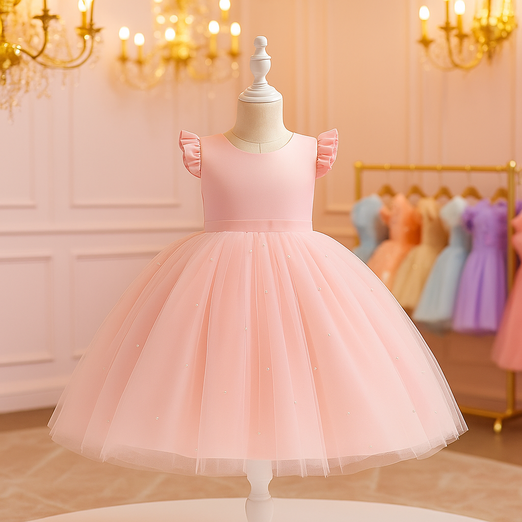 Maya Kids' Party Dress – Colors