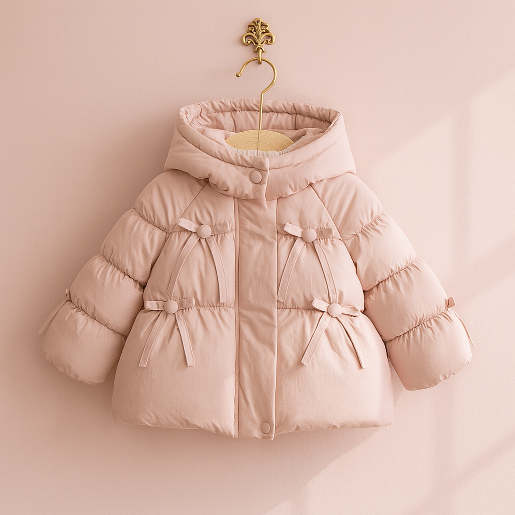 Blush Dream Bow Coat