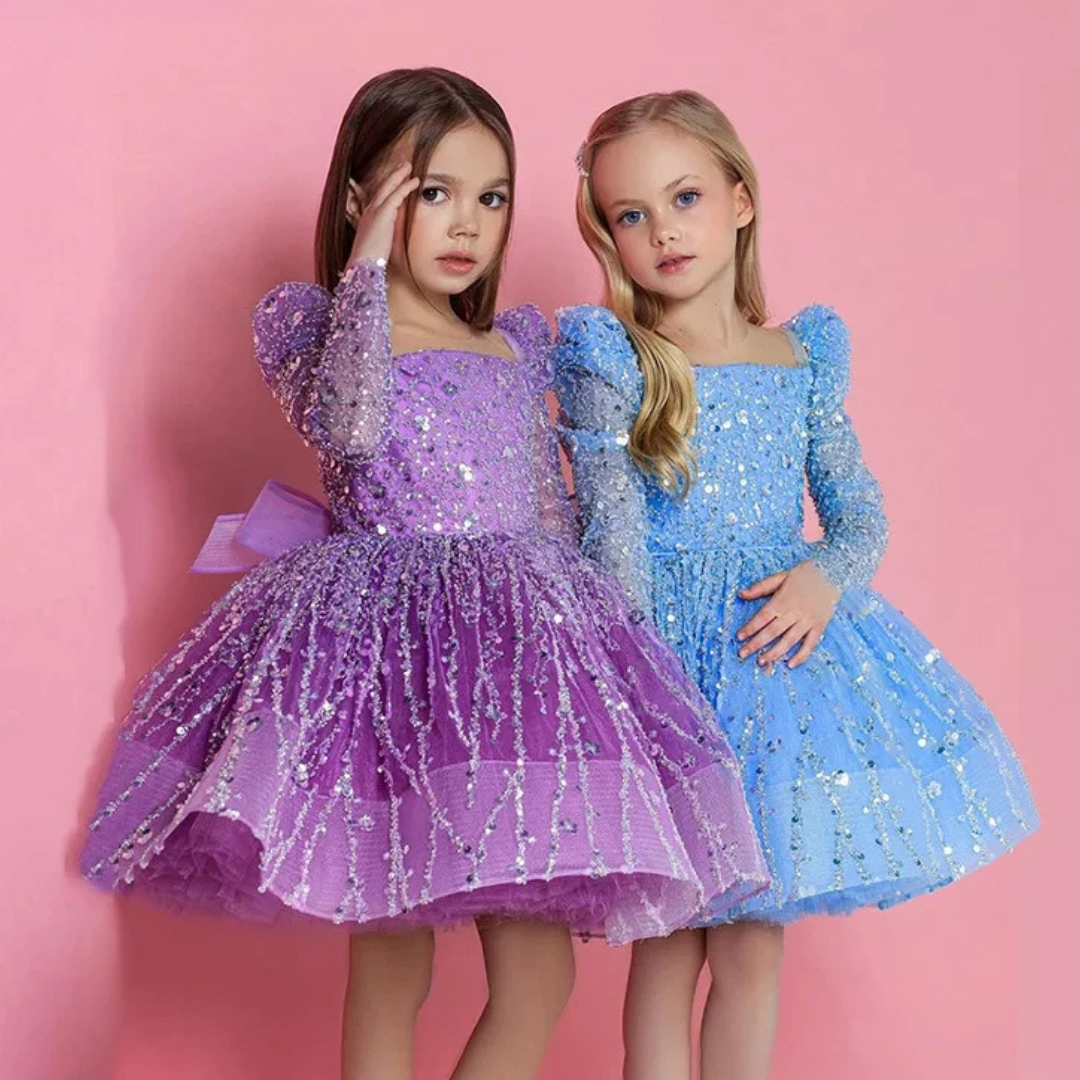 kidkids party dress Lola + The Boys Shimmer Party Dress in Emerald at Nordstrom, Size 4T