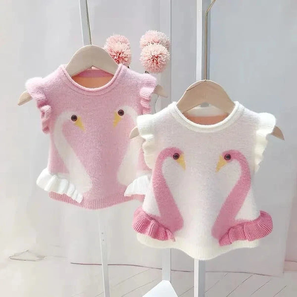 Sweet Swan Wool Vest