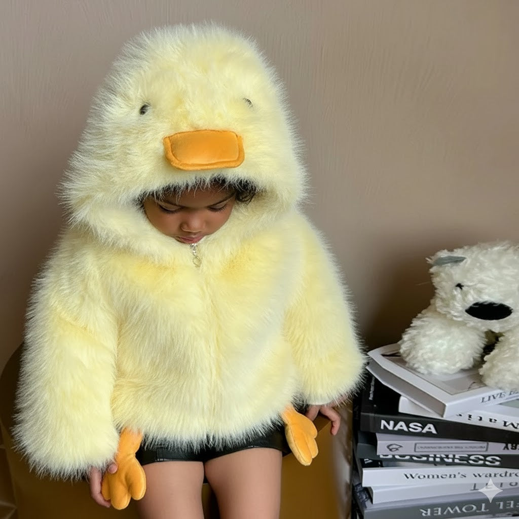 Little Duckling Fluffy Coat