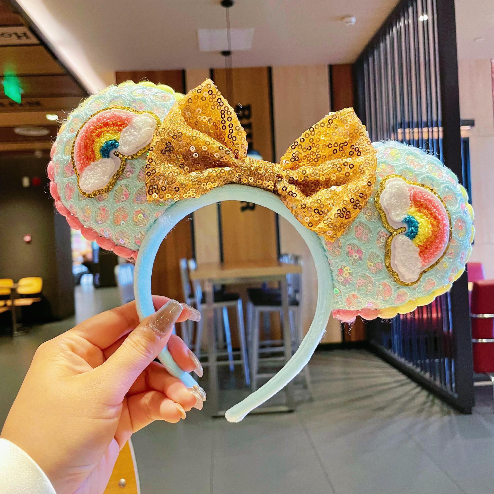 Golden Rainbow Dreams Headband