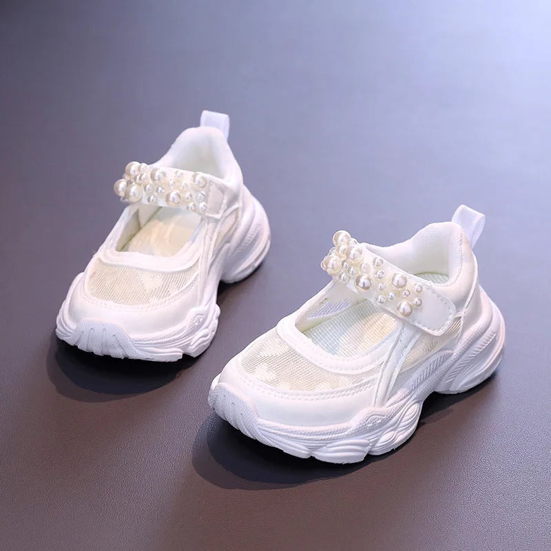 Tulle Pearl Kids' Sneakers