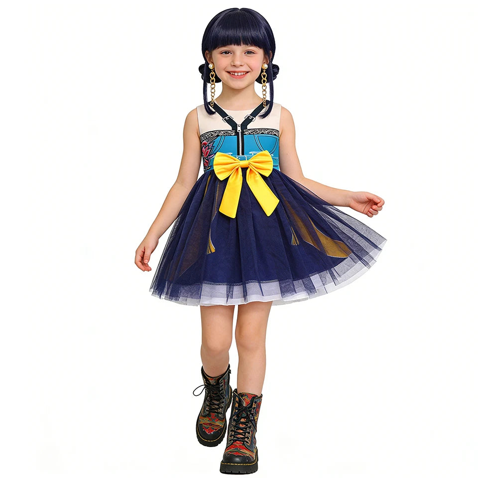 Girls’ Midnight Star Warrior Princess Dress