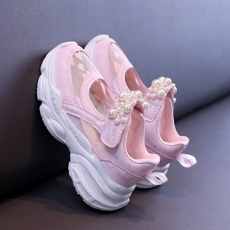 Tulle Pearl Kids' Sneakers