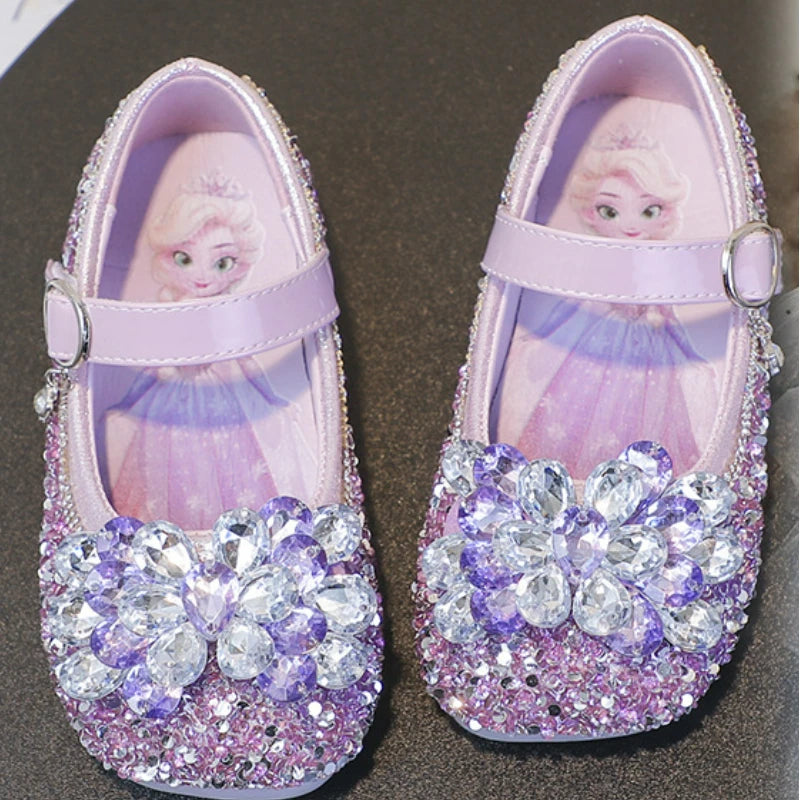 Sparkle Crystal Princess Shoes for Girls