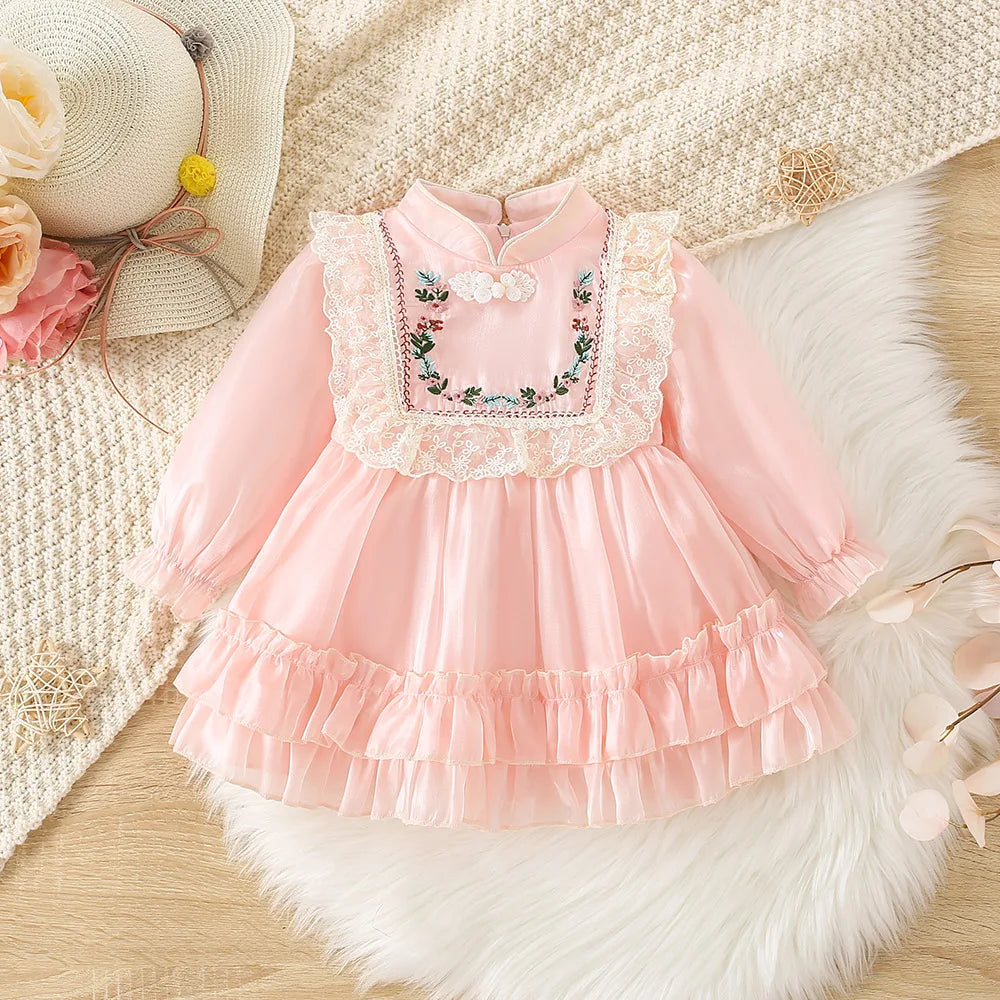 Baby Vintage Floral Lace Dress Magic Tree Kids Baby Vintage Floral Lace Dress Magic Tree Kids