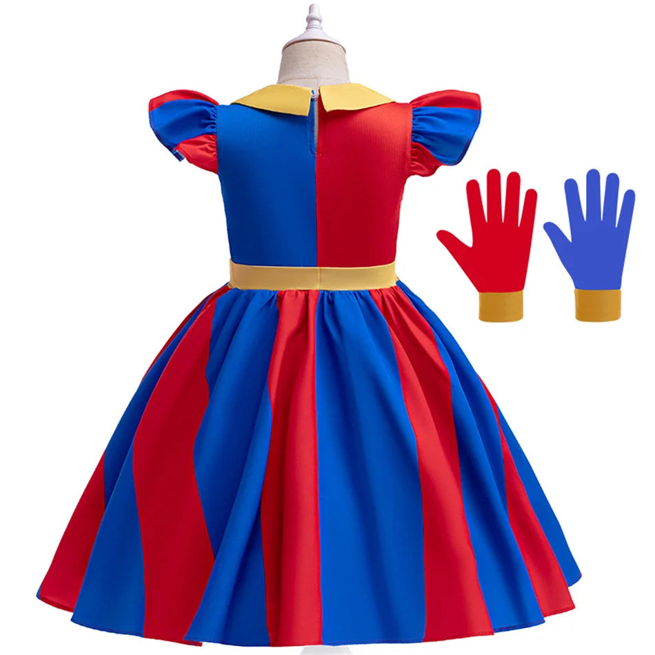Colorful Circus Dress for Girls