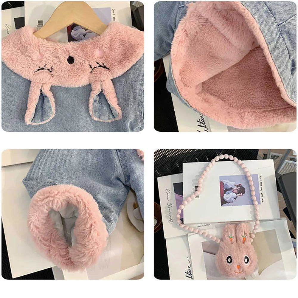 Bunny Snuggle Denim Jacket