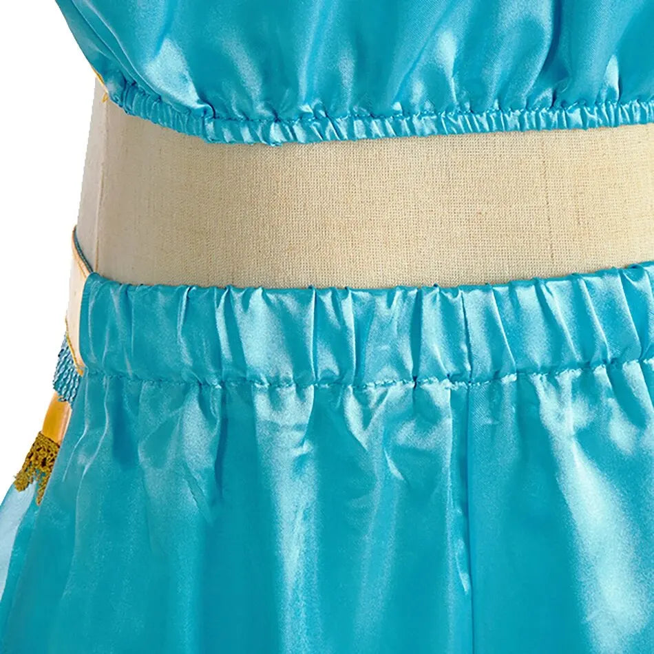 Disfraz de princesa árabe con accesorios