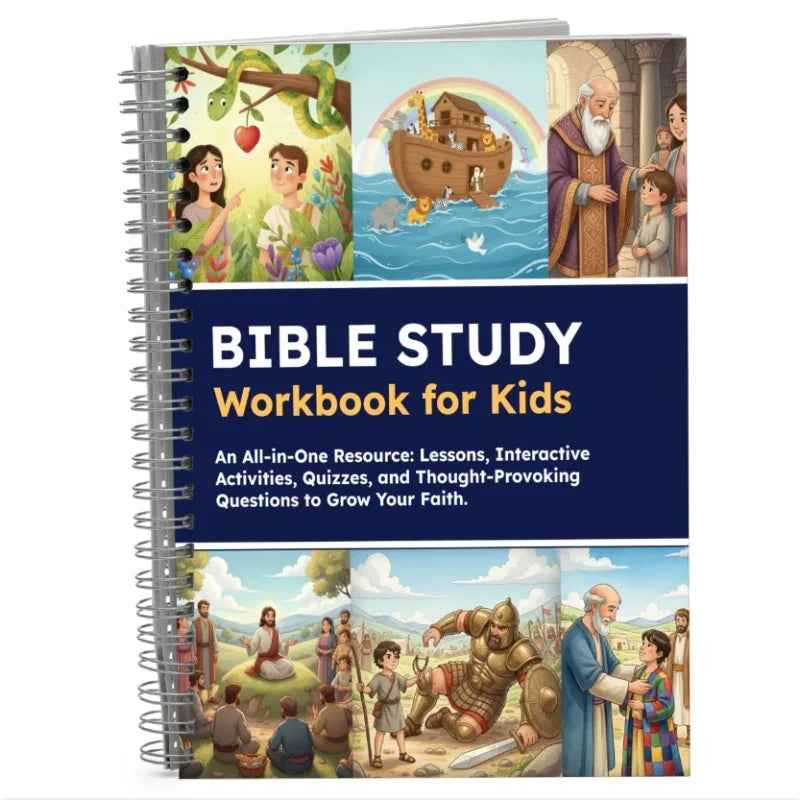 Faith & Love Workbook for Kids 💛