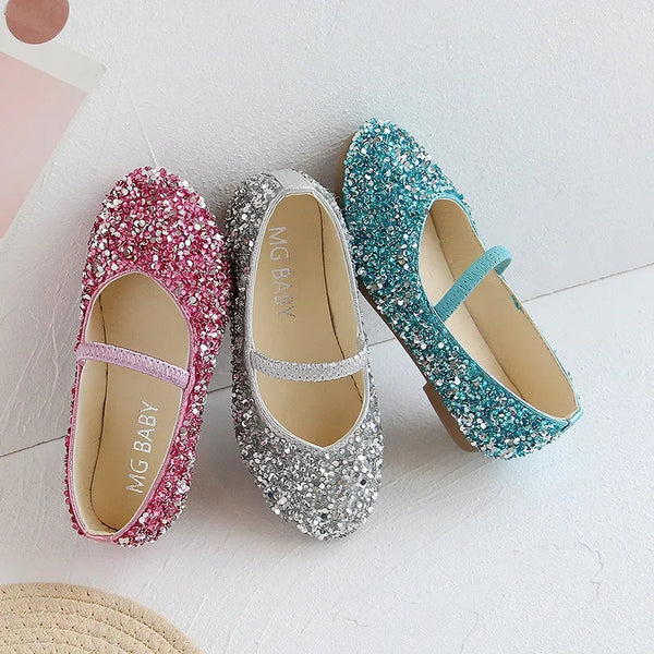 Girls' Sparkle Shine Party Shoes – Glitter Edition