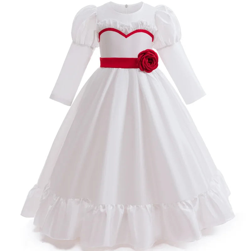 Haunted Doll Costume Dress for Girls