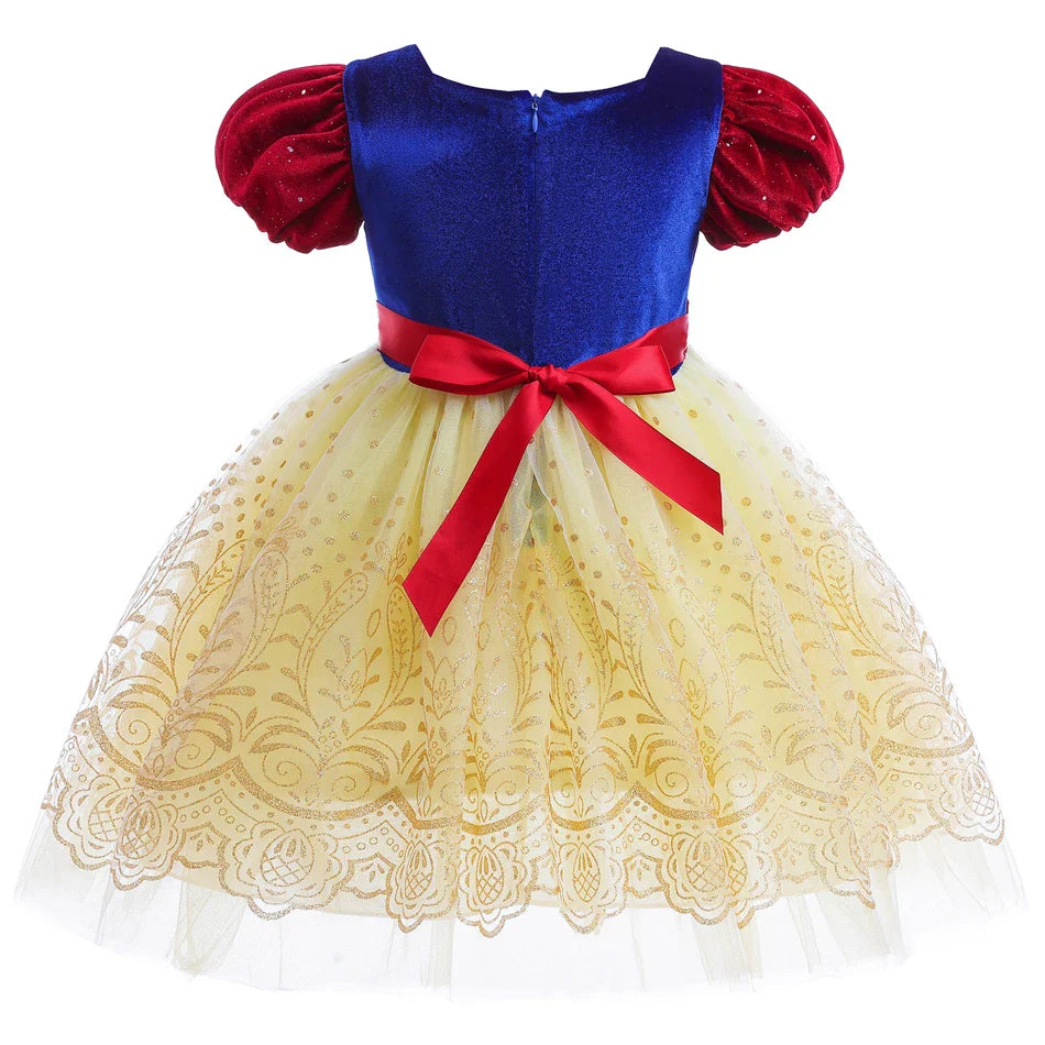 Snow White Kids' Velvet Costume