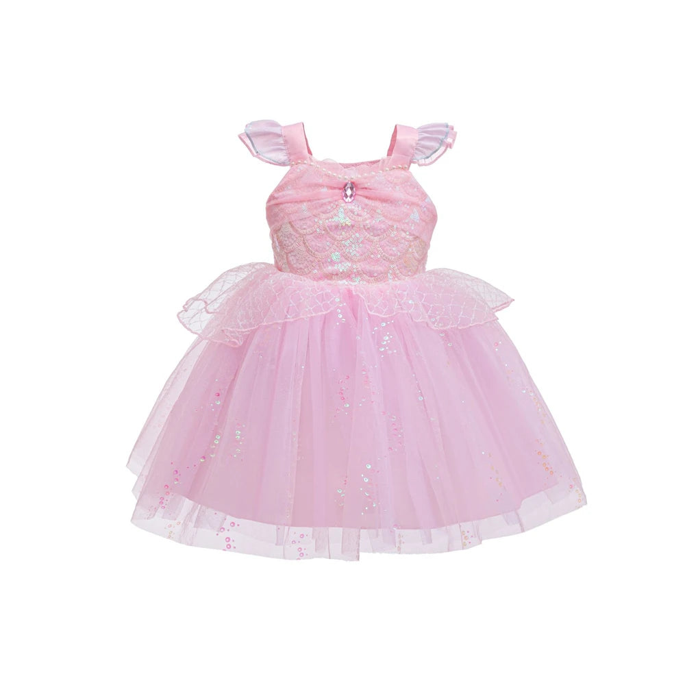 Pink Fairy Dress with Wings