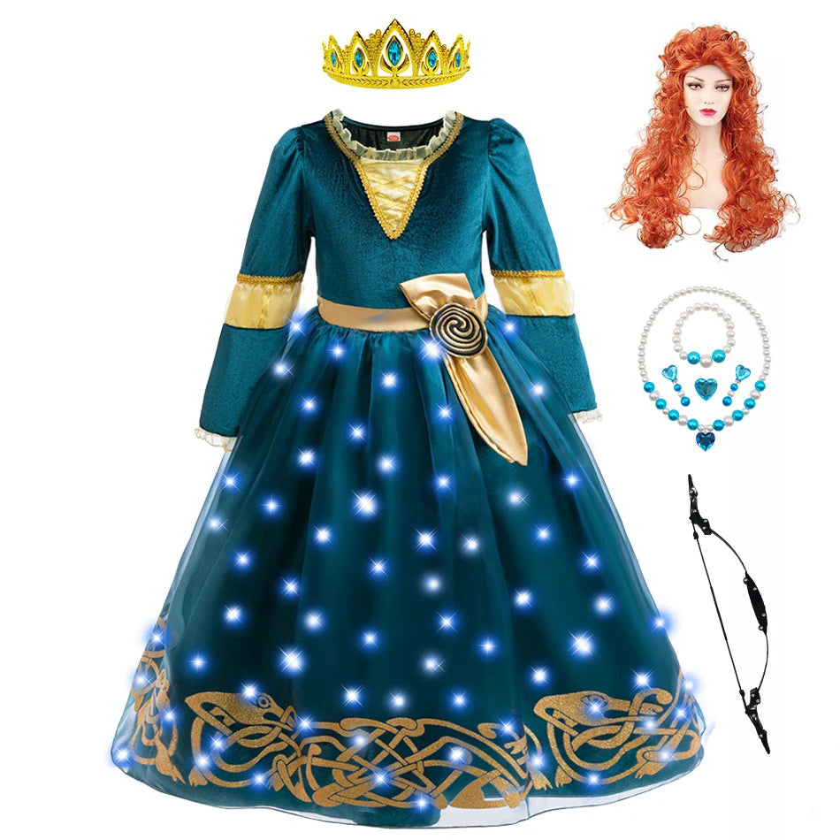 Brave Highland Princess Light-Up Dress – Magic Tree Kids