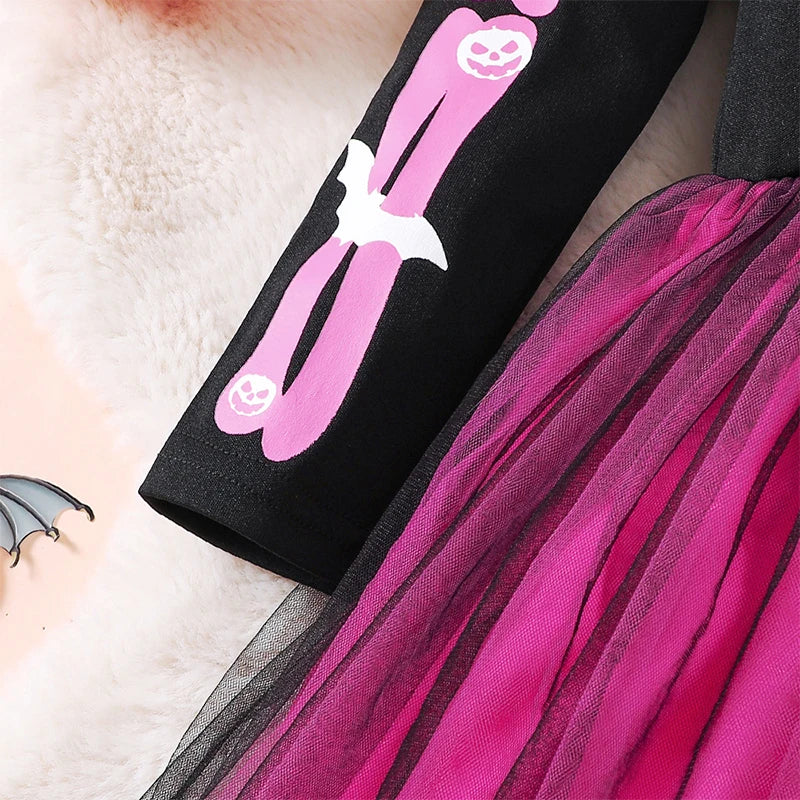 Magical Pink Skeleton Costume