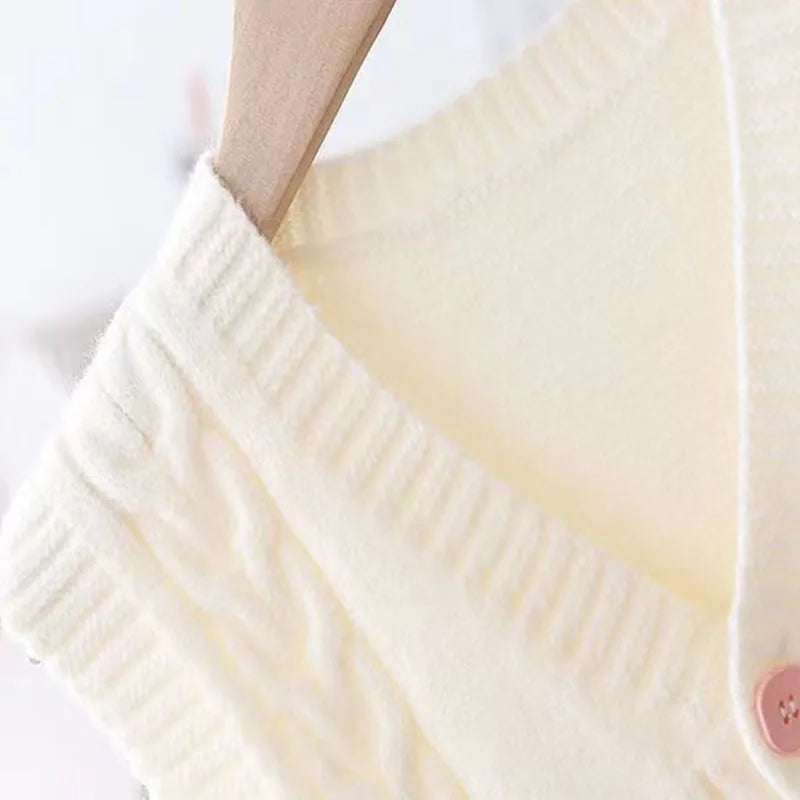 Classic Button Knit Vest