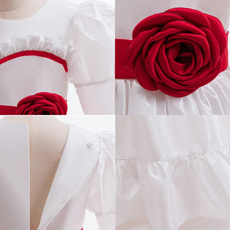 Haunted Doll Costume Dress for Girls