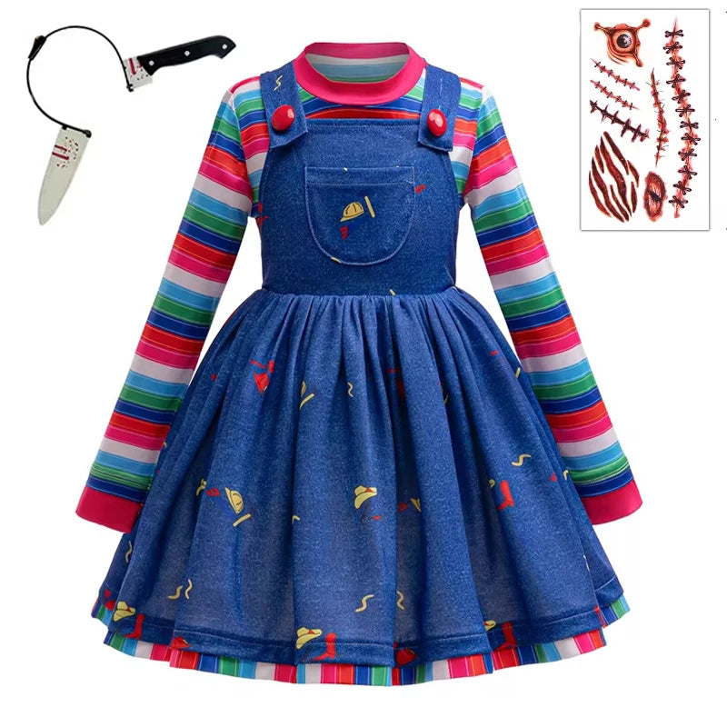 Colorful Striped Dress