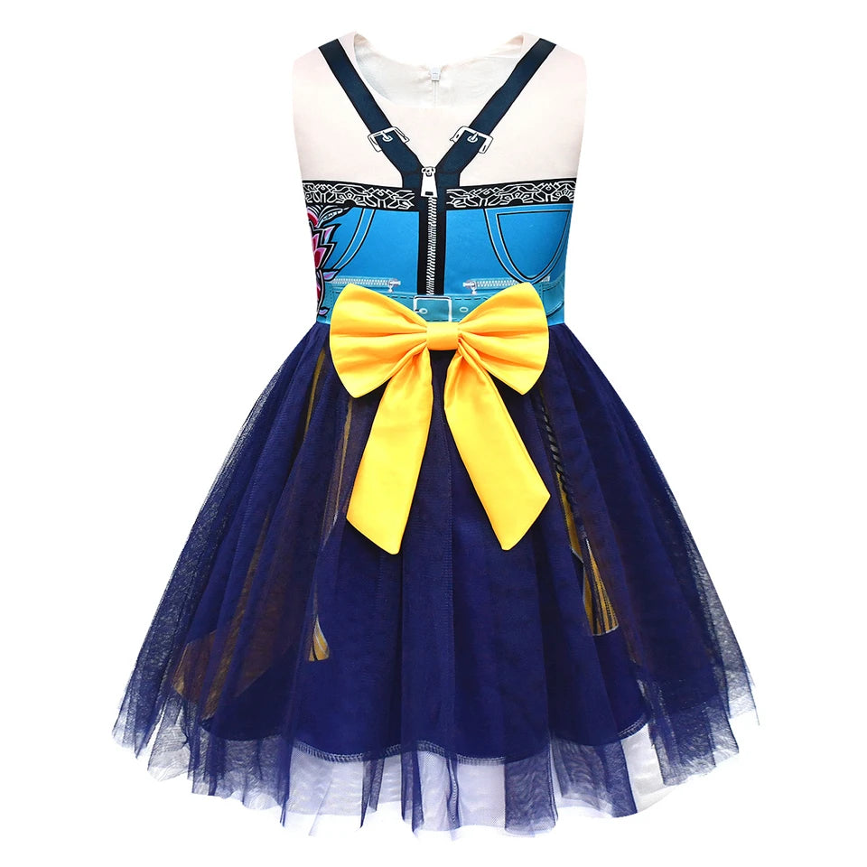 Girls’ Midnight Star Warrior Princess Dress
