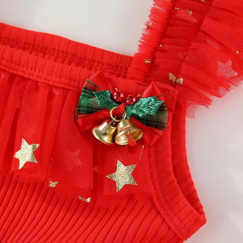Holiday Tree Tulle Dress