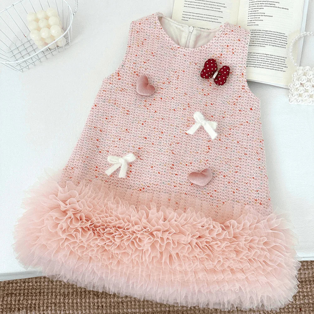 Autumn Heart Charm Dress Set