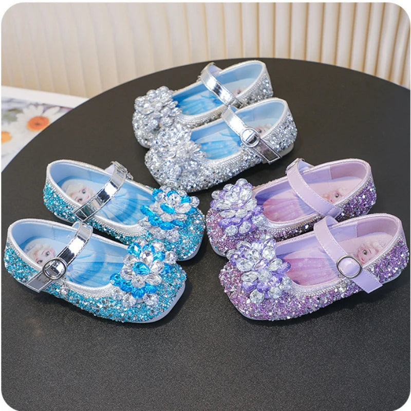 Sparkle Crystal Princess Shoes for Girls