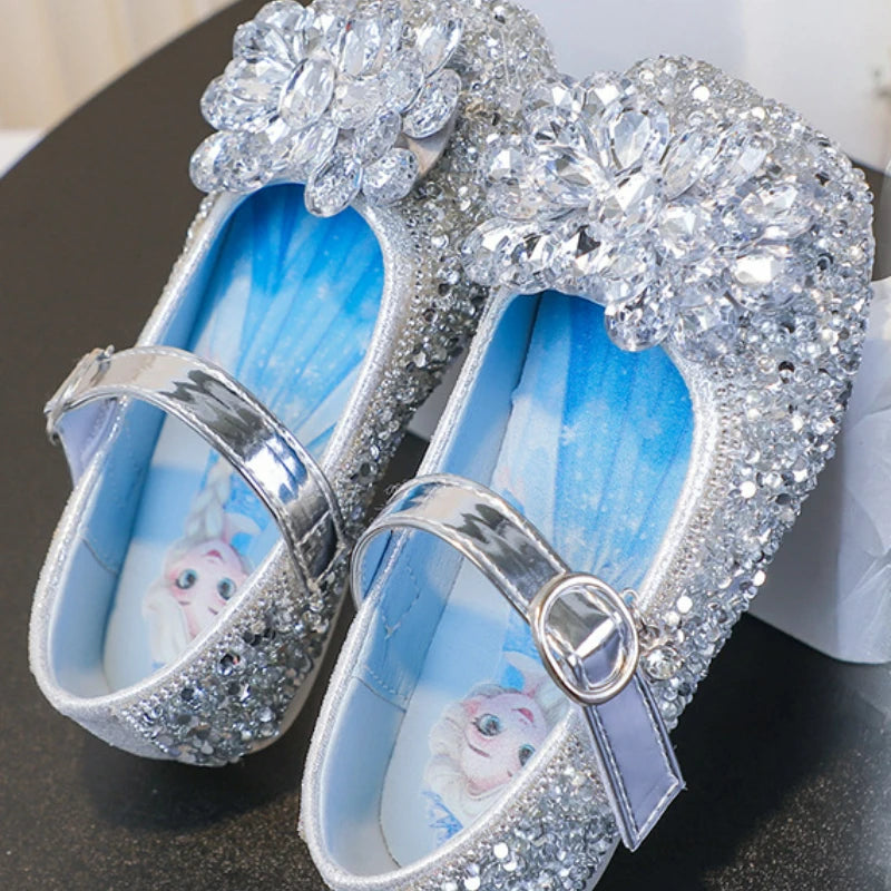 Sparkle Crystal Princess Shoes for Girls