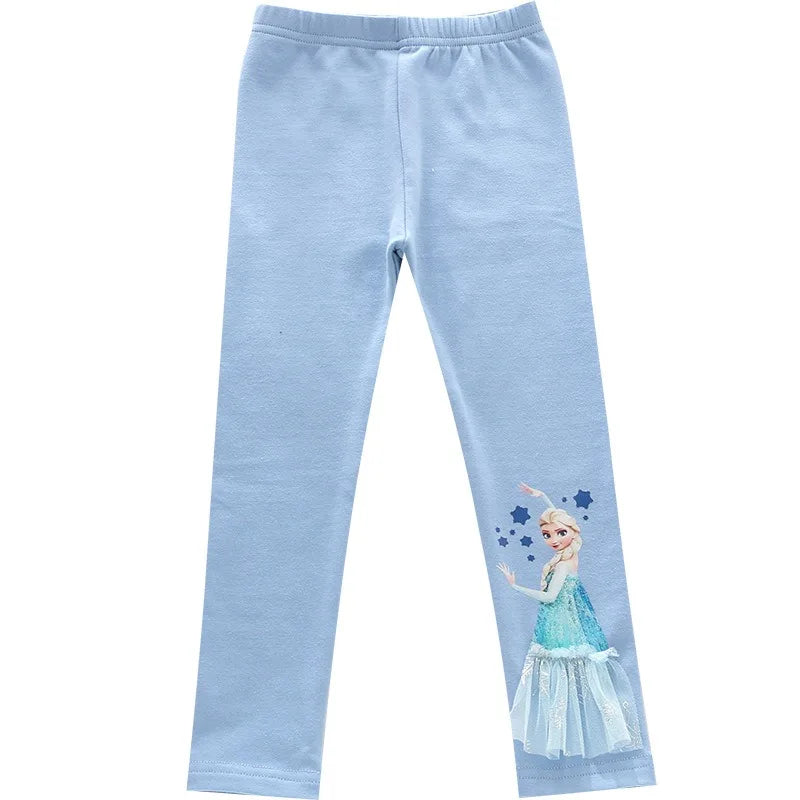 Leggings de princesa con tul
