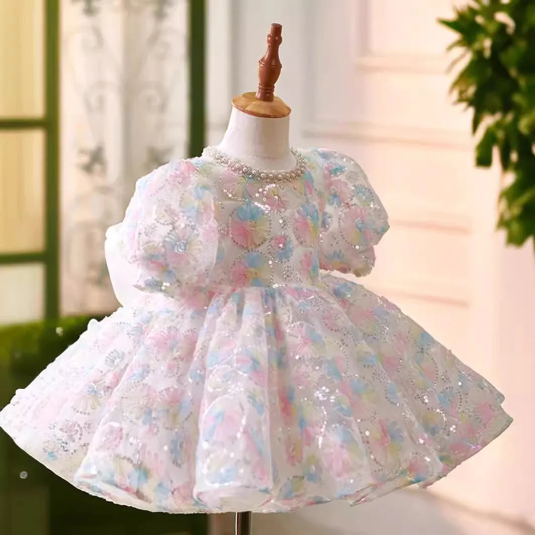 Pastel Garden Sparkle Dress