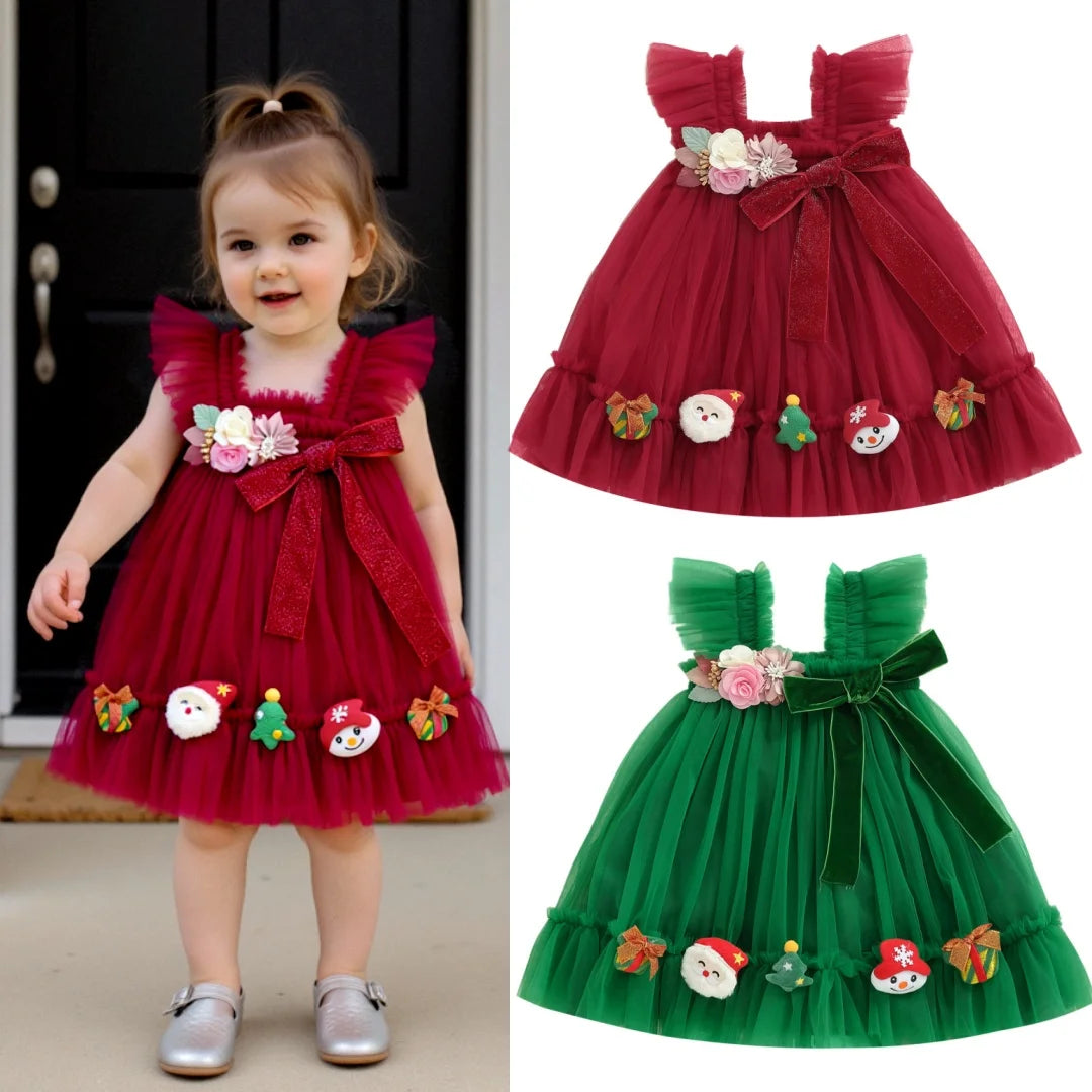 Christmas Charm Tulle Dress