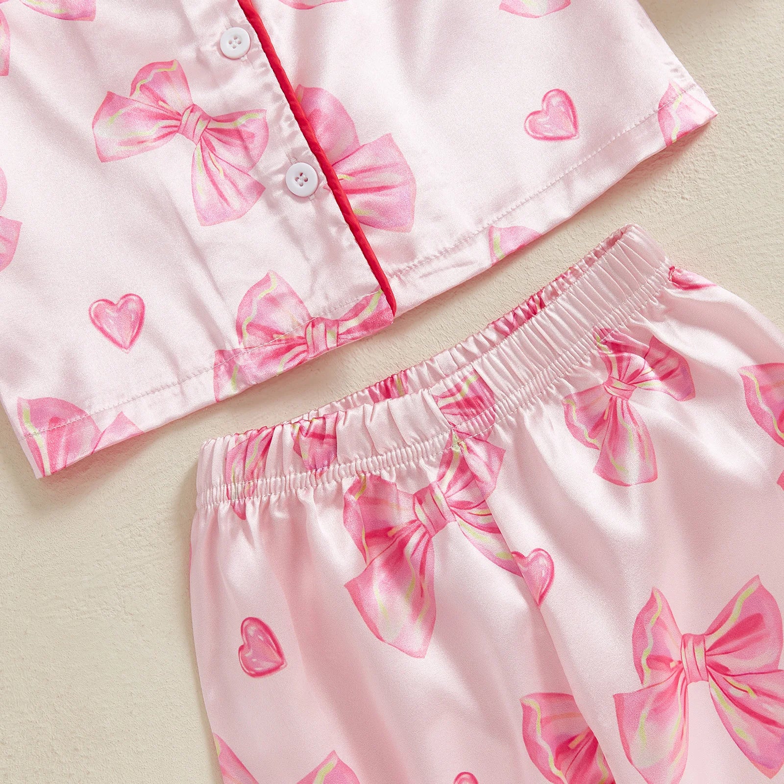 Berry Bow Kids Pajamas