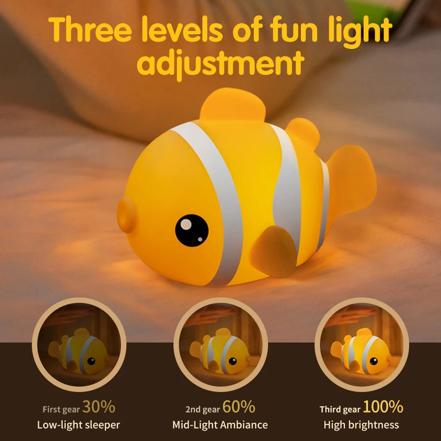 Clownfish Cute Night Light