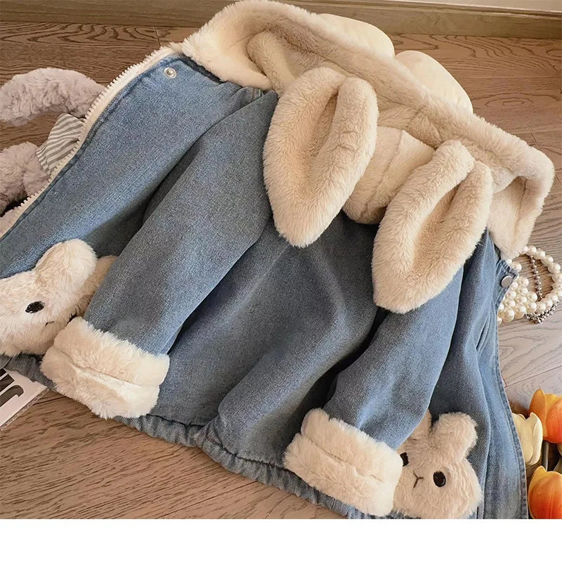 Bunny Hug Denim Coat