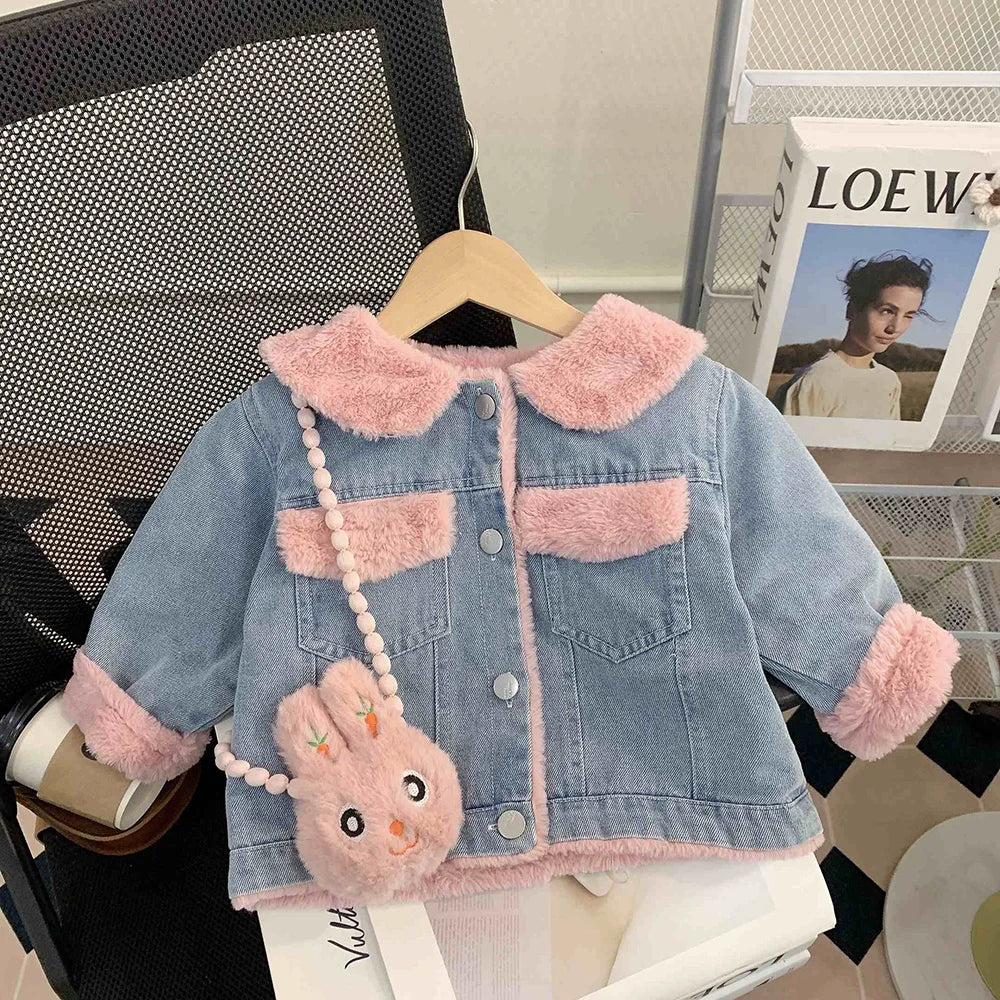 Bunny Snuggle Denim Jacket