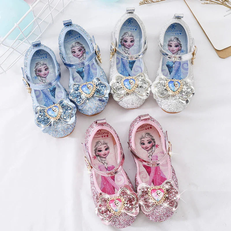 Ice Princess Glitter Flats