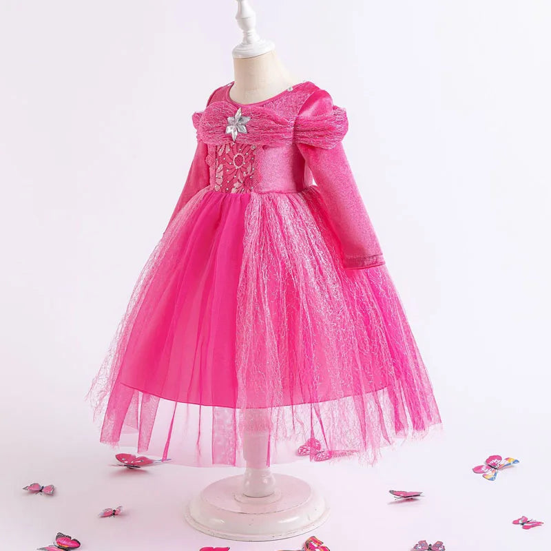 Radiant Pink Princess Dress