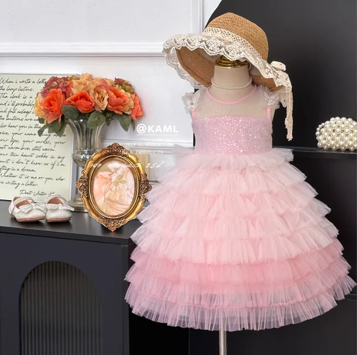 Fairy Flounce Ruffle Dress