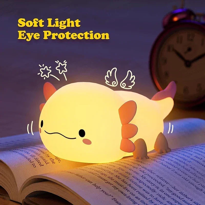 Axolotl Dream Glow Night Light
