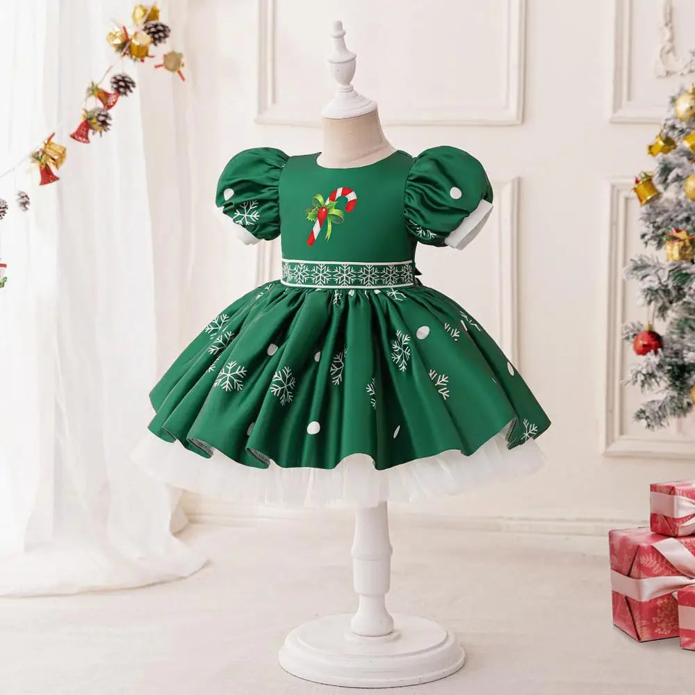 Candy Snowflake Holiday Dress
